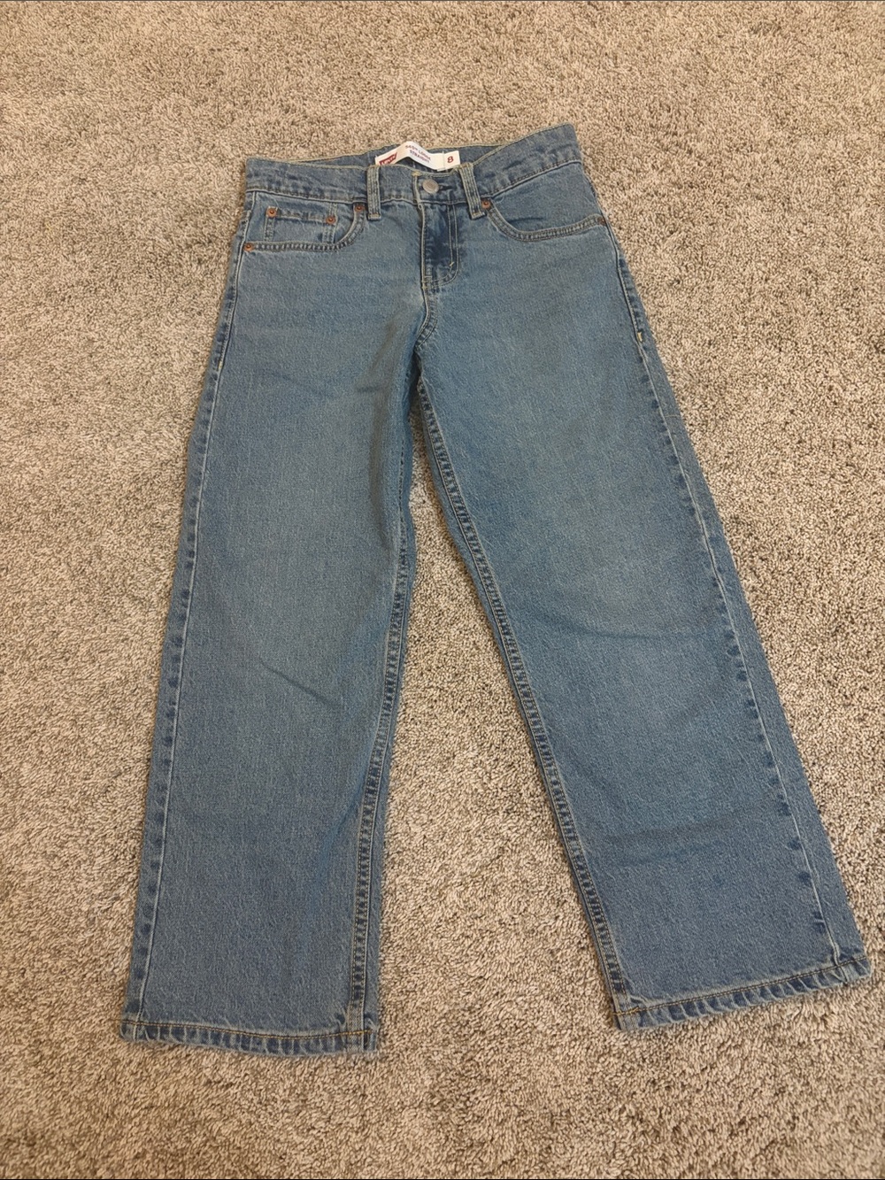 Levi's Boy's 565 Loose Straight Jeans